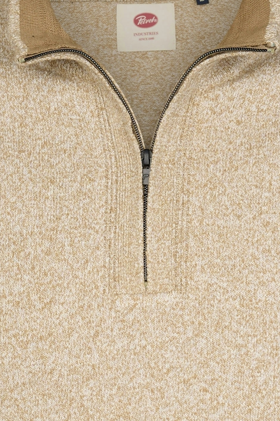 Pull col roulé beige - Petrol Industries®