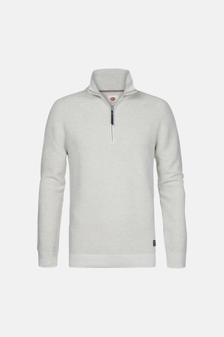Pull col O Écru - Petrol Industries®