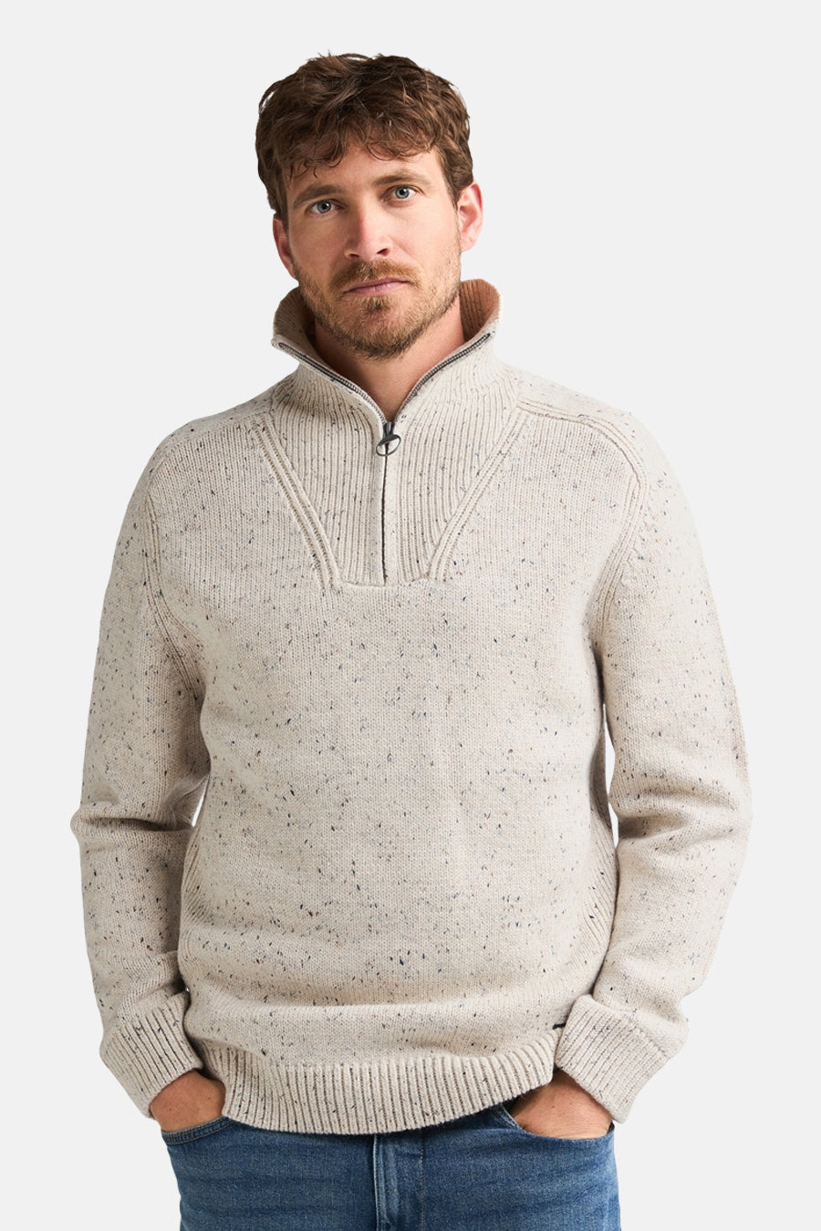 Pull col O gris - Petrol Industries®