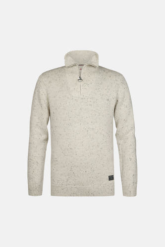 Pull col O gris - Petrol Industries®