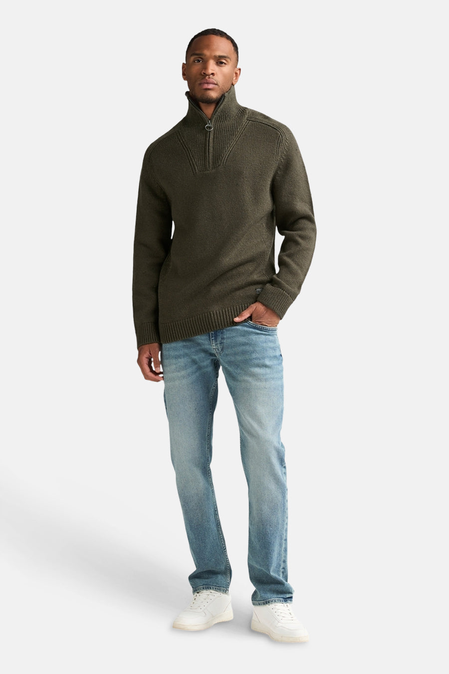 Pull col O vert - Petrol Industries®