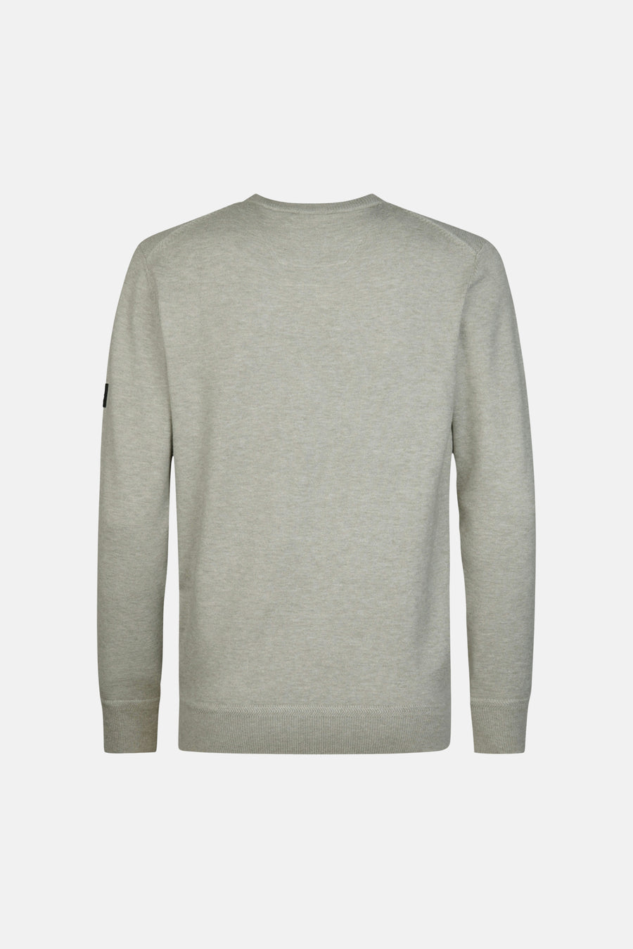 Pull col O - gris