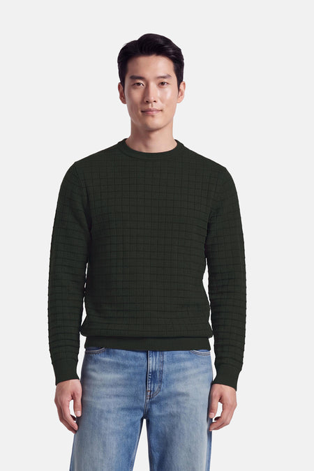 Pull col O - Vert