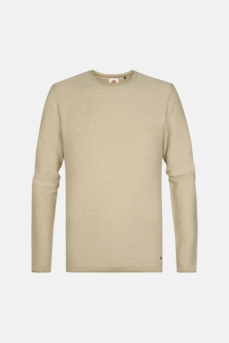 Pull col O beige - Petrol Industries®