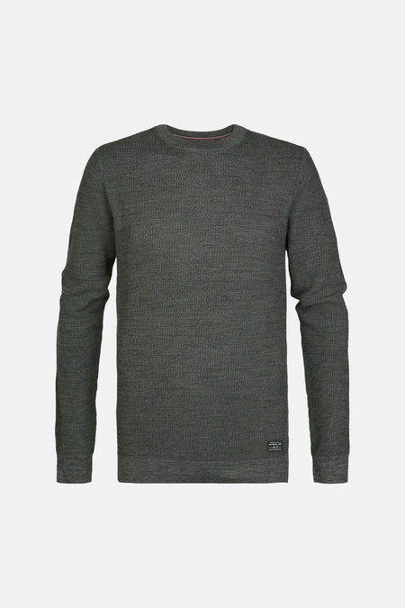 Pull col O vert - Petrol Industries®