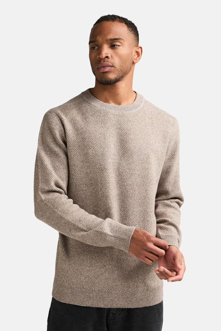 Pull col O beige - Petrol Industries®