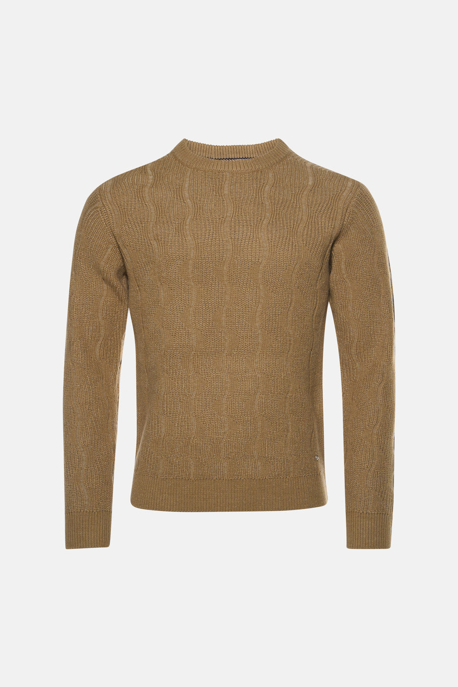 Pull col O - écru