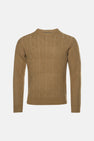 Pull col O - écru