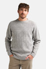 Pull col O gris - Petrol Industries®