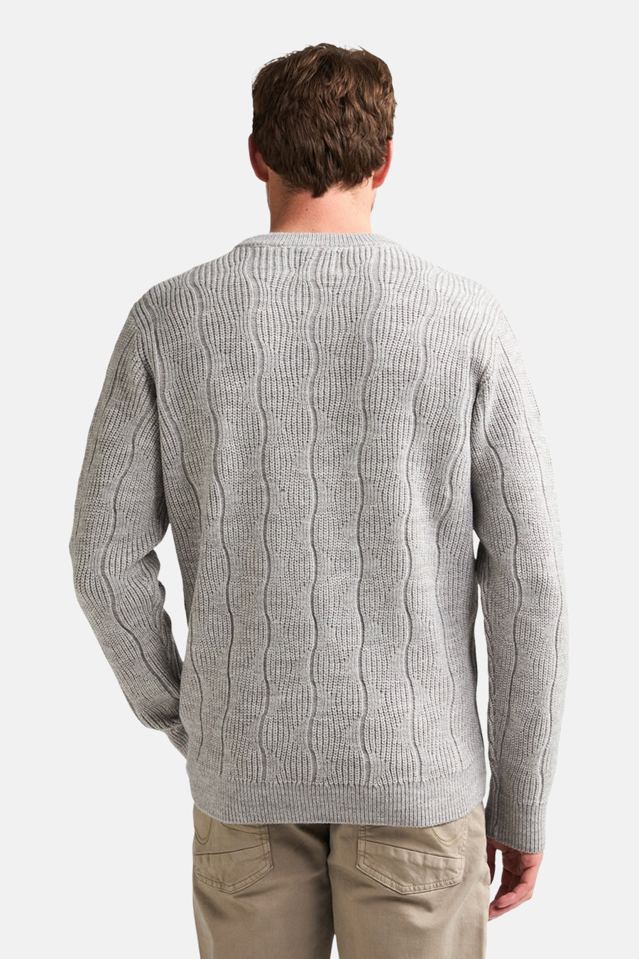 Pull col O gris - Petrol Industries®