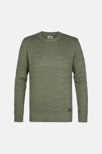 Pull col O vert - Petrol Industries®