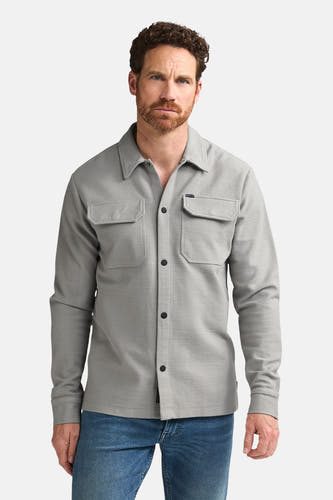 Chemise à manches longues - gris