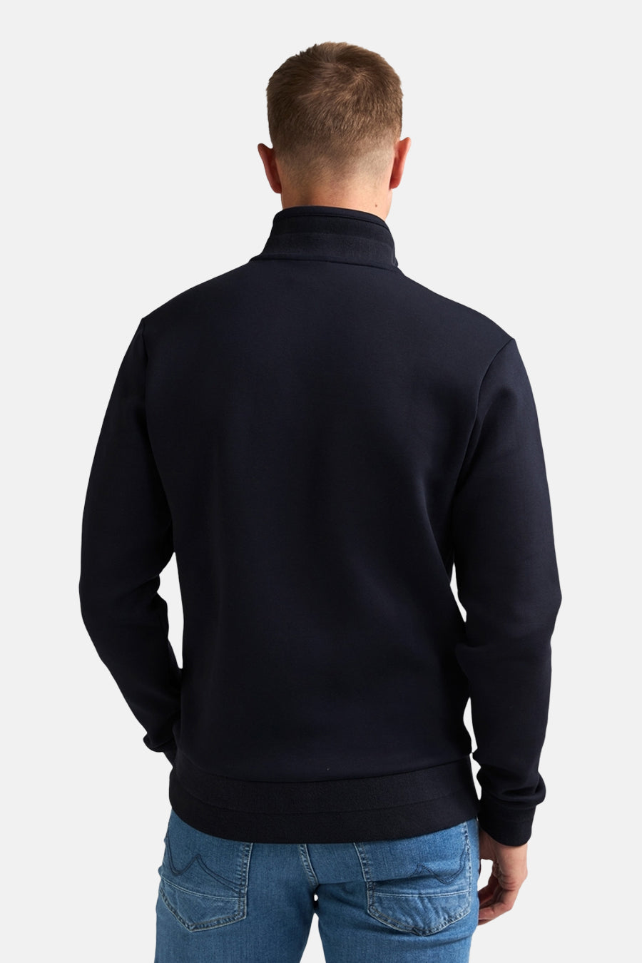 Sweat col roulé bleu - Petrol Industries®