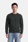 Sweat col O - vert