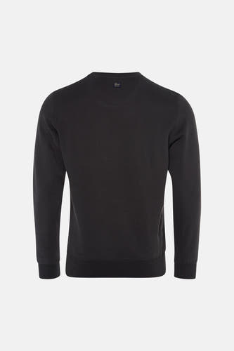 Sweat col O - gris