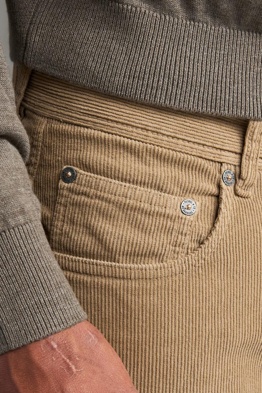 Pantalons 5 poches beige - Petrol Industries®