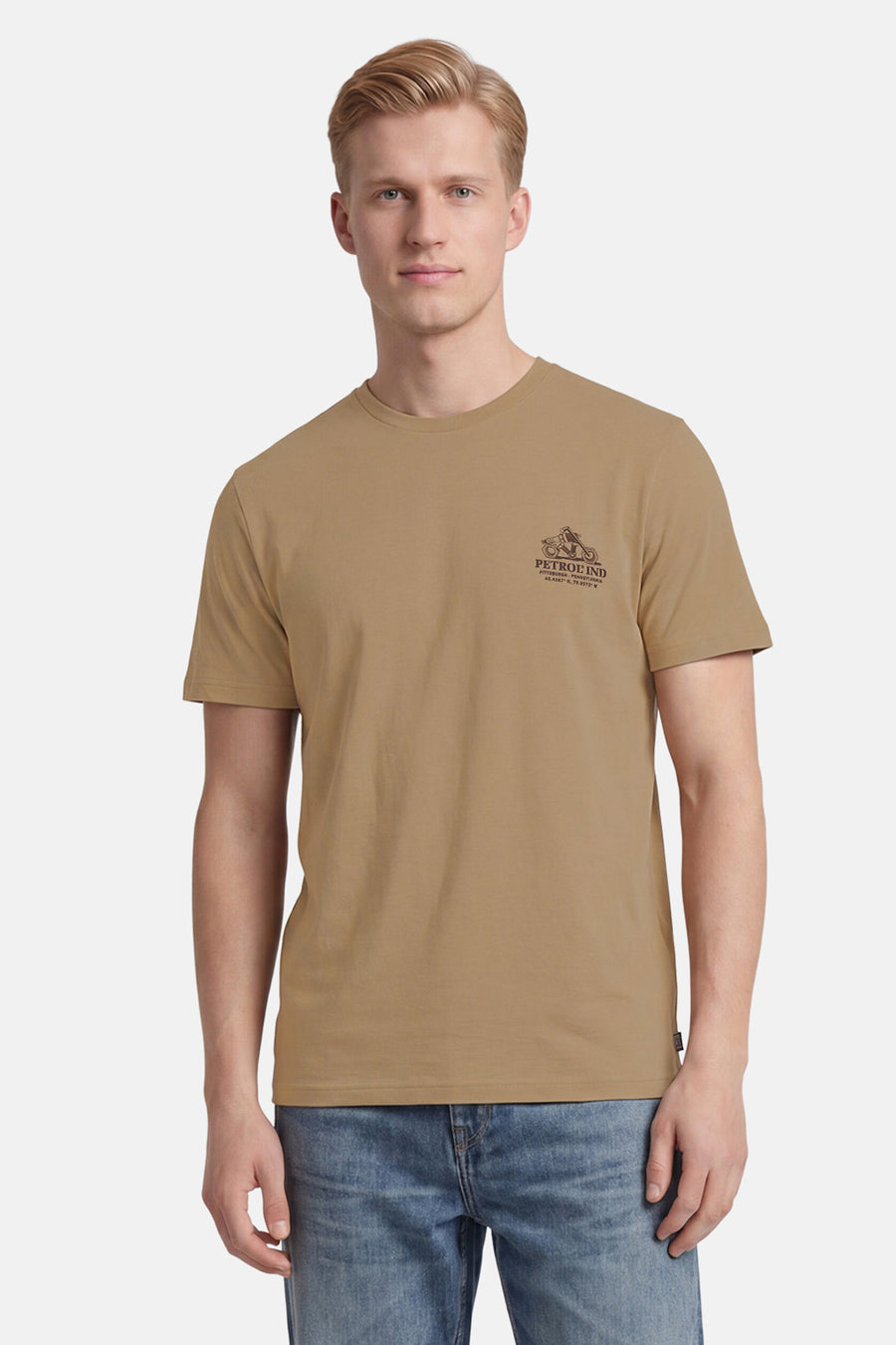 T-shirt à manches courtes - beige