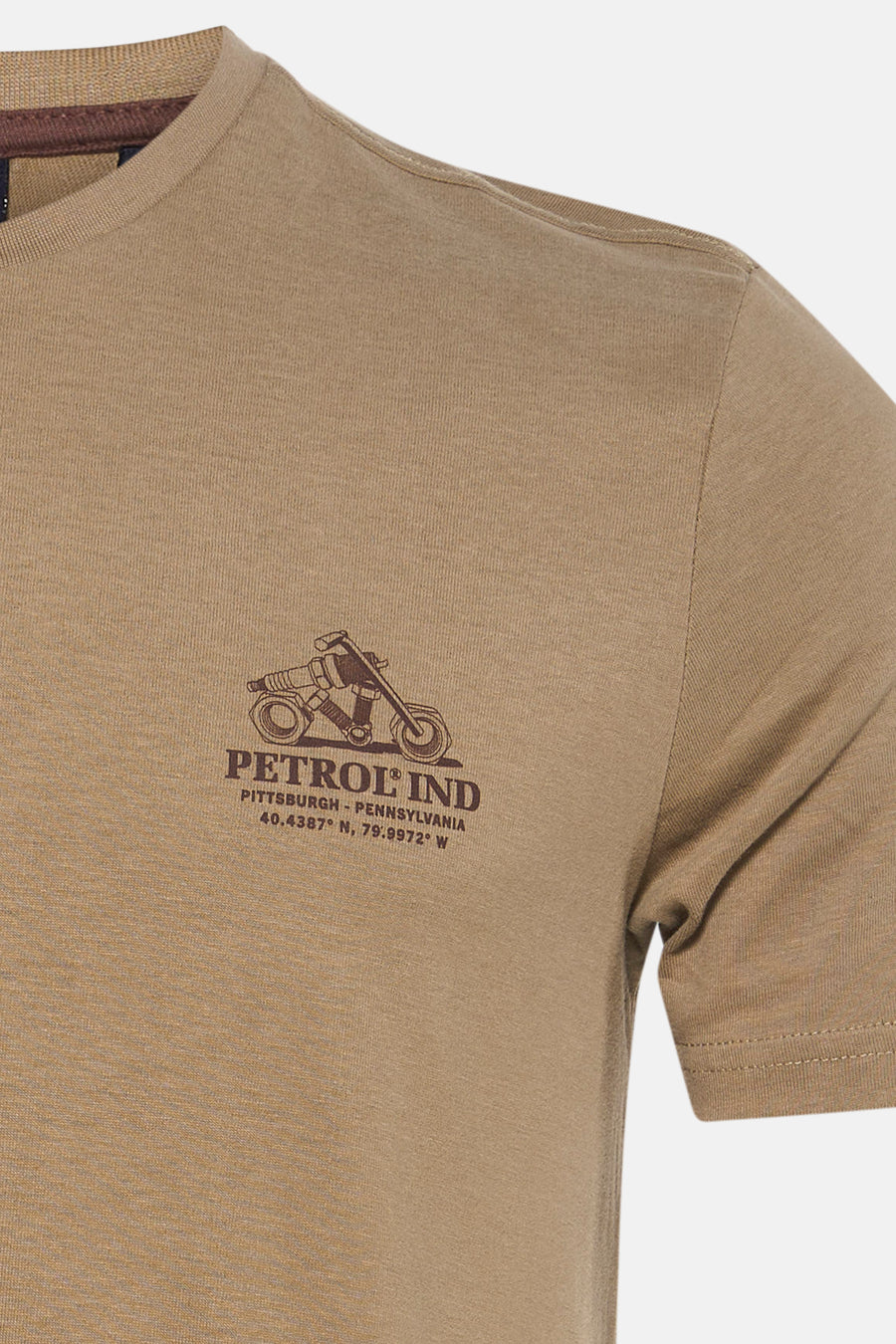T-shirt à manches courtes - beige