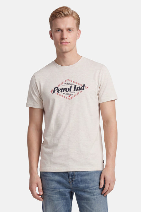T-shirt (manches courtes) Écru - Petrol Industries®