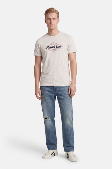 T-shirt (manches courtes) Écru - Petrol Industries®