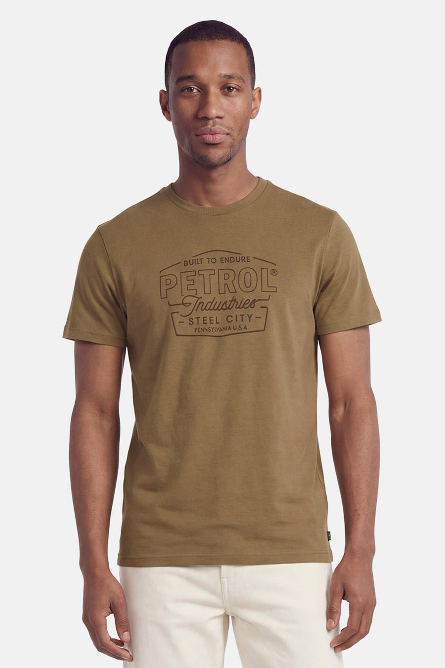 T-shirt à manches courtes - beige