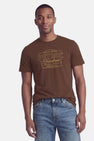 T-shirt à manches courtes - brun