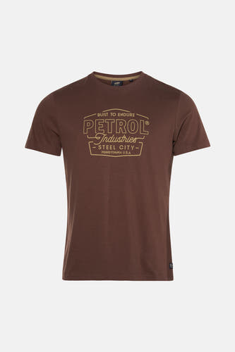 T-shirt à manches courtes - brun