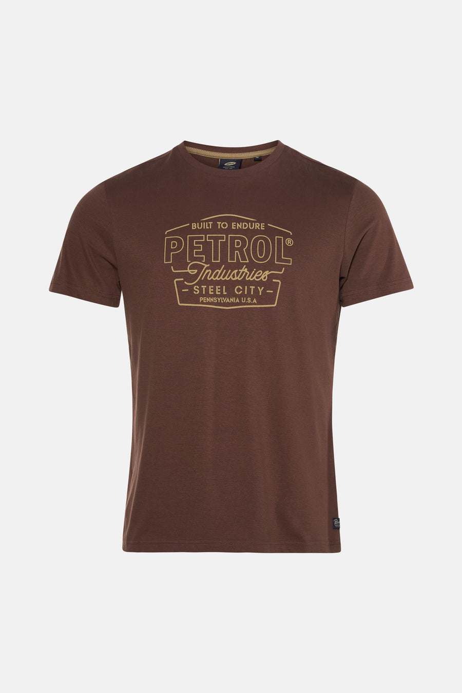 T-shirt à manches courtes - brun