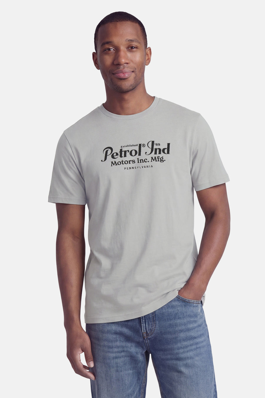 T-shirt à manches courtes - gris