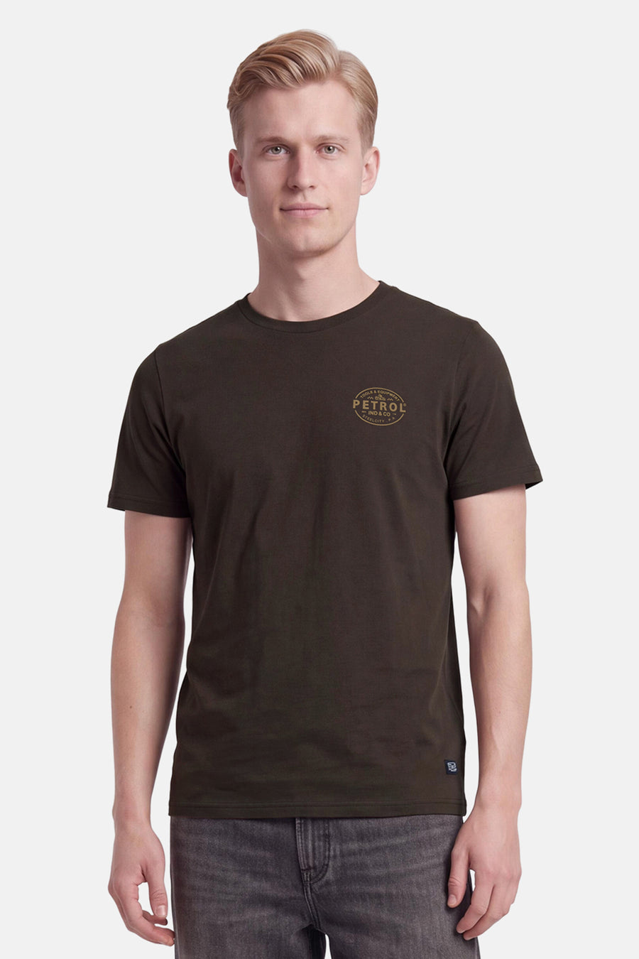 T-shirt à manches courtes - brun