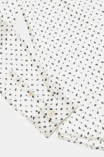 Chemise &agrave; manches longues - blanc