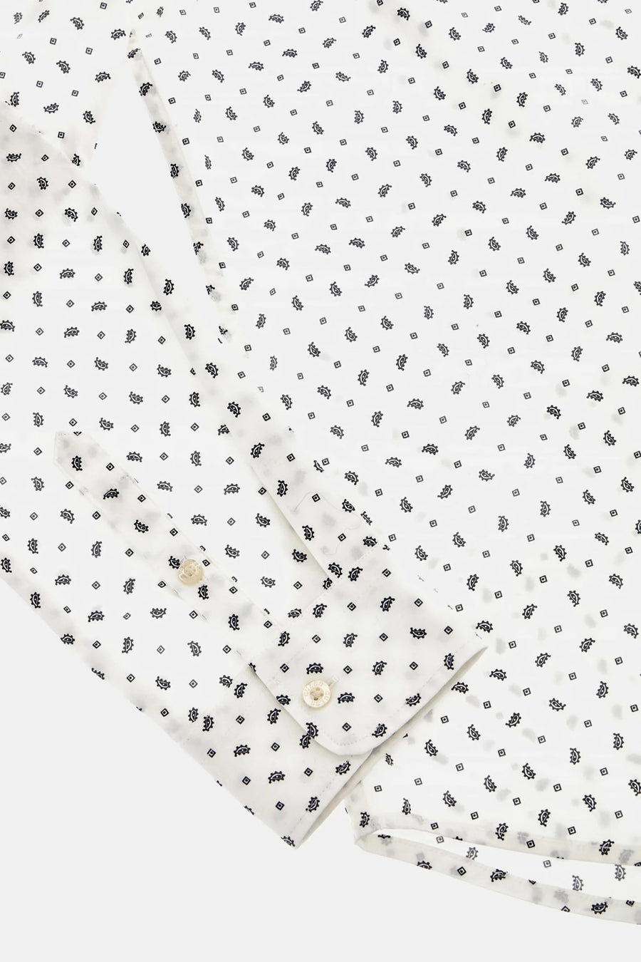 Chemise &agrave; manches longues - blanc
