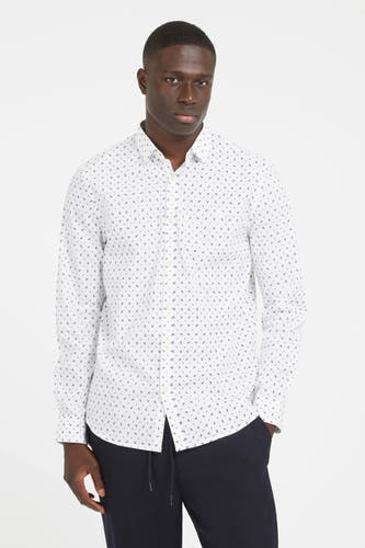 Chemise &agrave; manches longues - blanc
