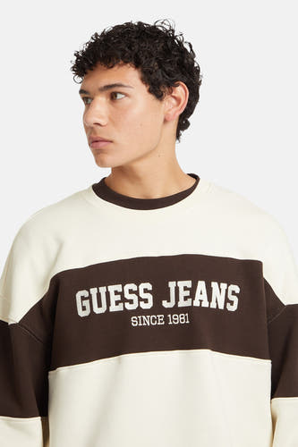 Sweat col O beige - Guess®