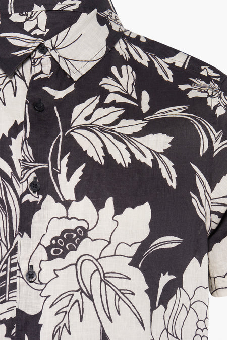 Chemise à manches courtes - noir