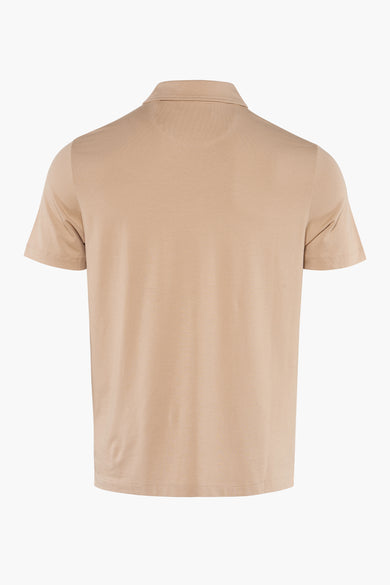 Polo à manches courtes - beige
