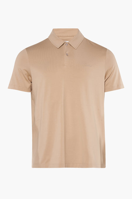 Polo à manches courtes - beige