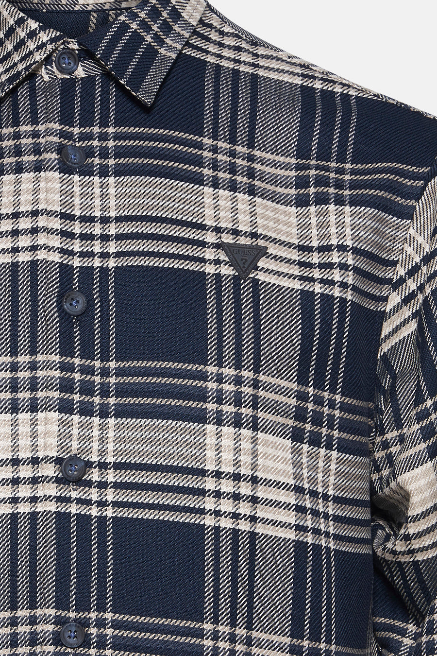 Chemise à manches longues - bleu - Guess®
