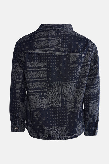 Veste en jean - dark blue denim