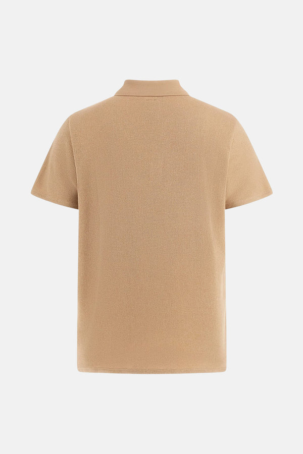	Heren tops polo korte mouw Beige - Guess®