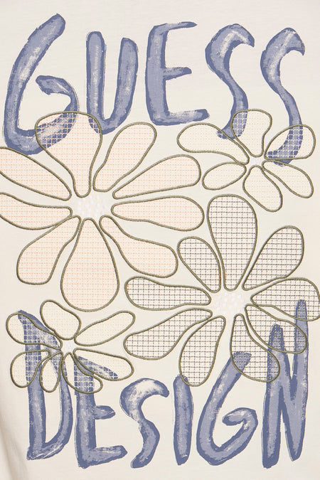 T-shirt à manches courtes - Écru