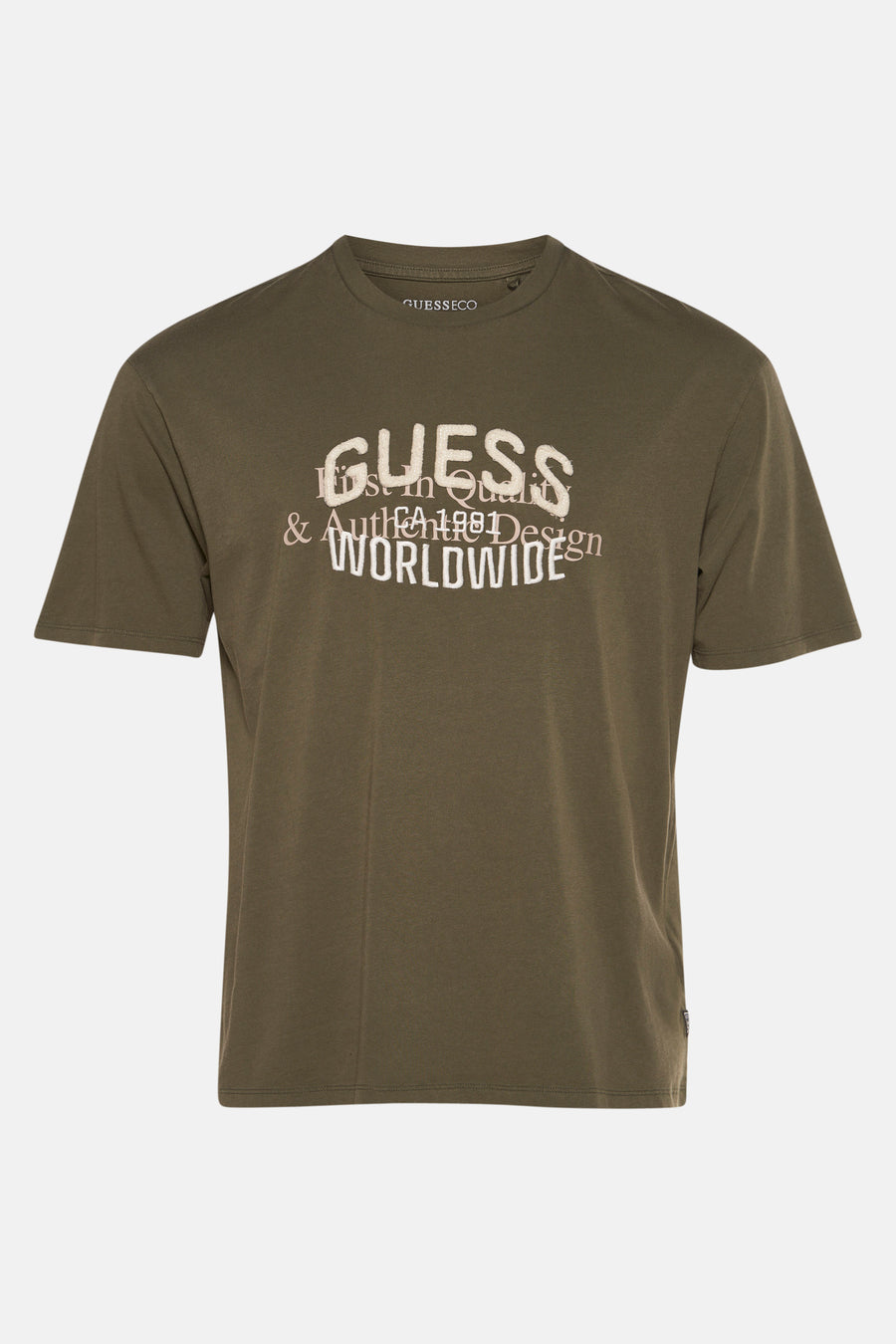 T-shirt à manches courtes - vert - Guess®