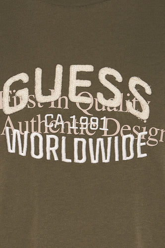 T-shirt à manches courtes - vert - Guess®