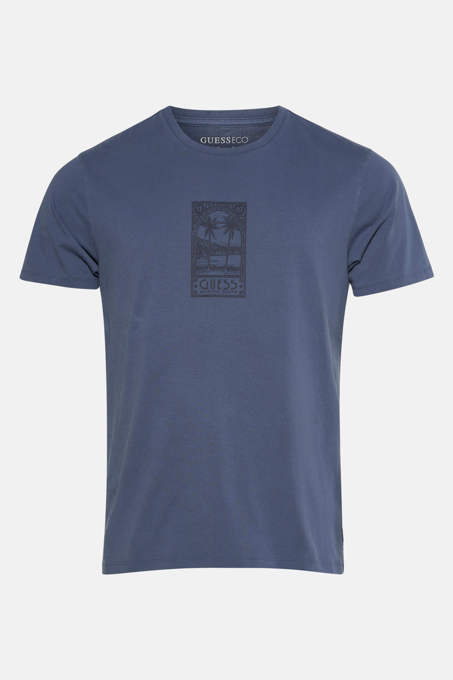 T-shirt à manches courtes - bleu - Guess® - 1