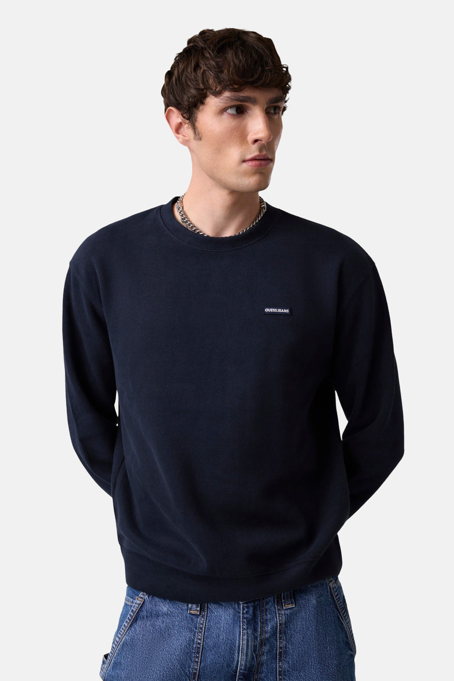 Sweat col O bleu - Guess®