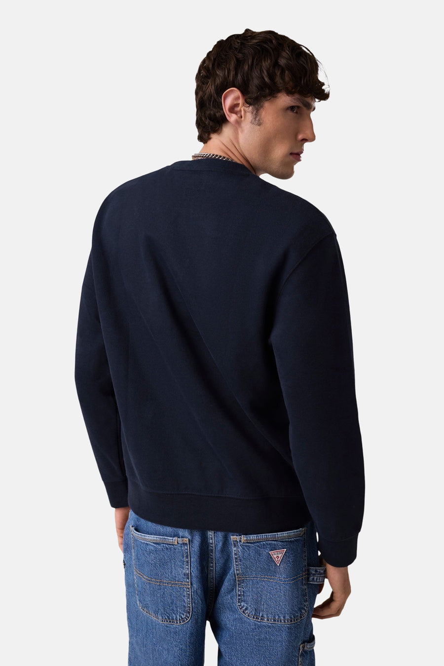 Sweat col O bleu - Guess®