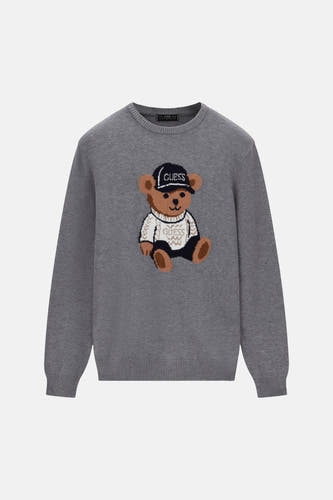 Pull col O gris - Guess®