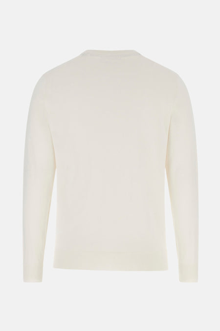 Pull à col rond - écru