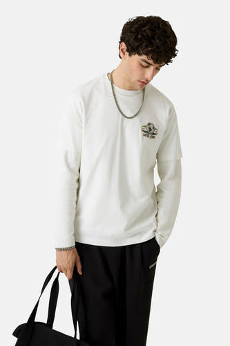 T-shirt (manches courtes) blanc - Guess®
