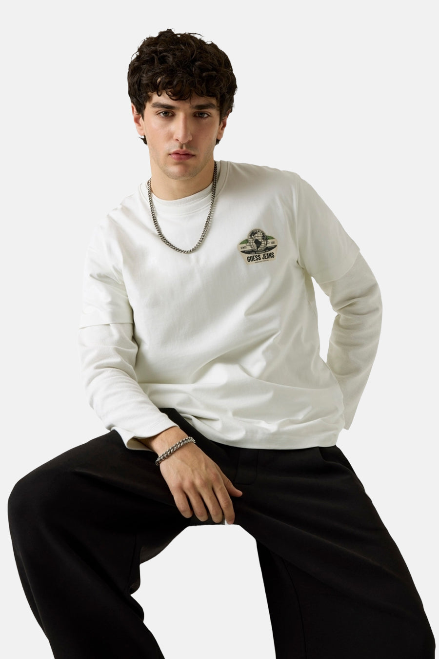 T-shirt (manches courtes) blanc - Guess®